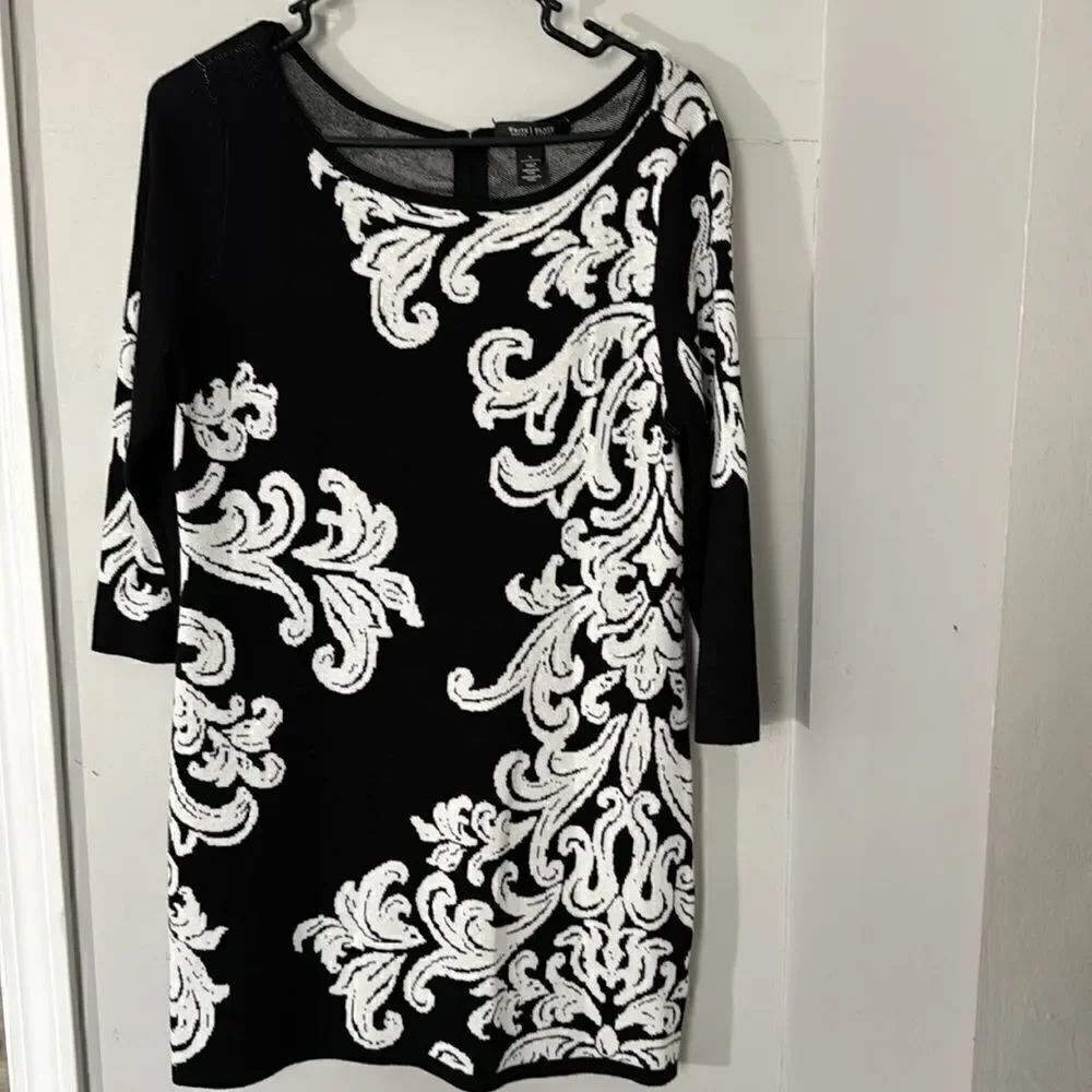 WHITE HOUSE BLACK MARKET SWEATER MINI DRESS NWT SIZE M